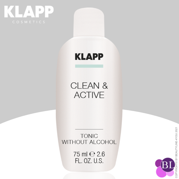 Klapp CLEAN & ACTIVE Tonic without Alcohol